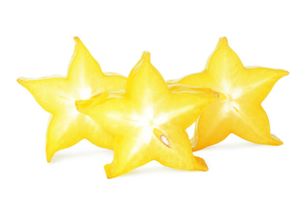 istock slice ripe star fruit carambola or star apple ( starfruit ) on white background 1215572229