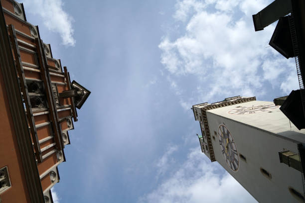 This is Straubing a Lower Bavarian city with a well-preserved old town with medieval architecture