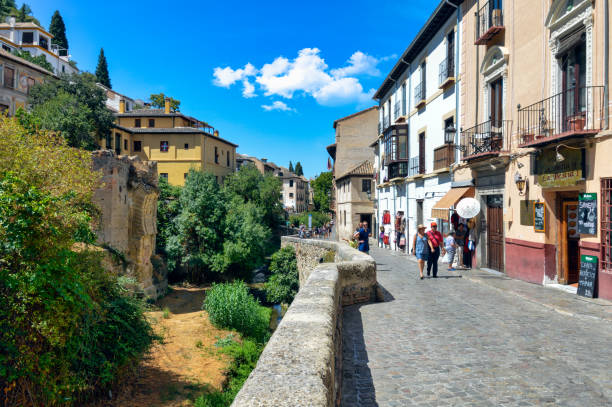 View of the Historical City Granada Andalucia Spain