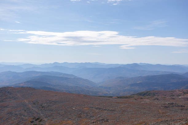 This is a photograph of the White Mountains in New Hampshire