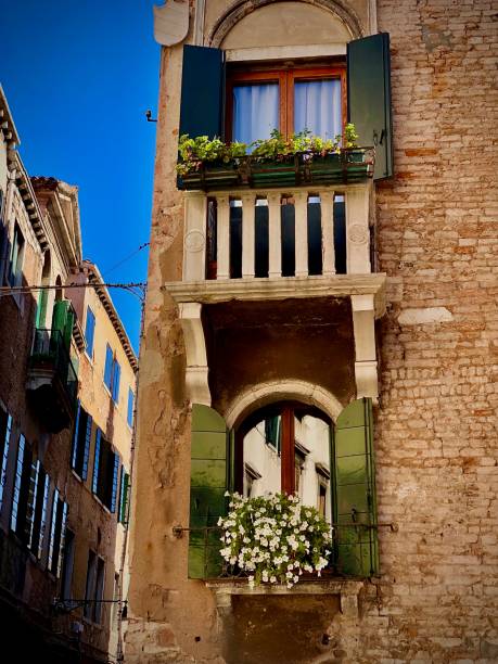 Flowers on The Balcony