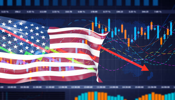 istock Business graph and charts 1215585094