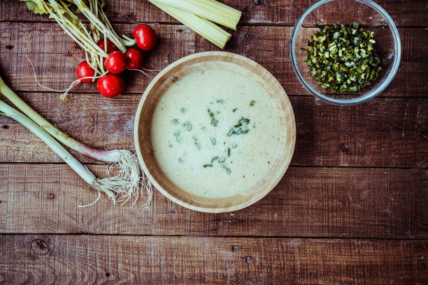 istock Vegan coconut soup 1215585816