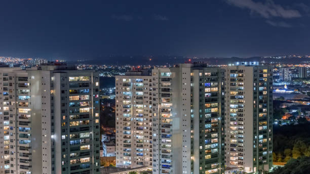 istock Boa Viagem neighborhood at night 1215587573