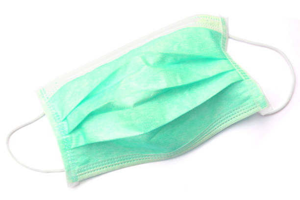 istock hygienic mask for prevent pollution and virus on white background 1215588387