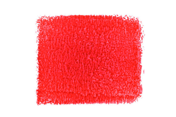 istock red brush stroke close up 1215590677