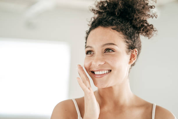 istock Morning skin care routine 1215602650