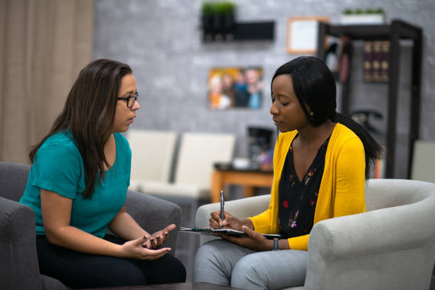 istock Individual Therapy Session stock photo 1215609809
