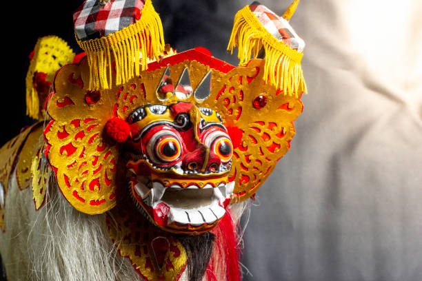 istock colorful replica barong bali 1215609973