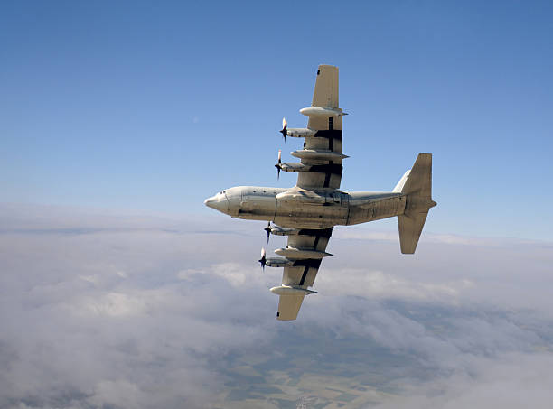 istock Military transport airplane 121562464