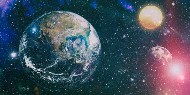 istock Dark night sky full of stars. The nebula in outer space. 1215626713