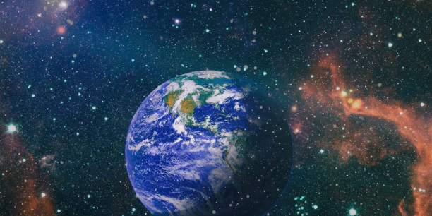 istock Dark night sky full of stars. The nebula in outer space. 1215627300