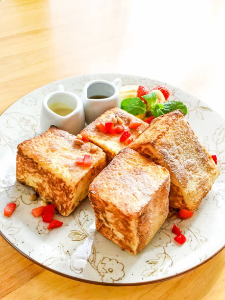 istock French Toast Bites with assorted fruits 1215631928