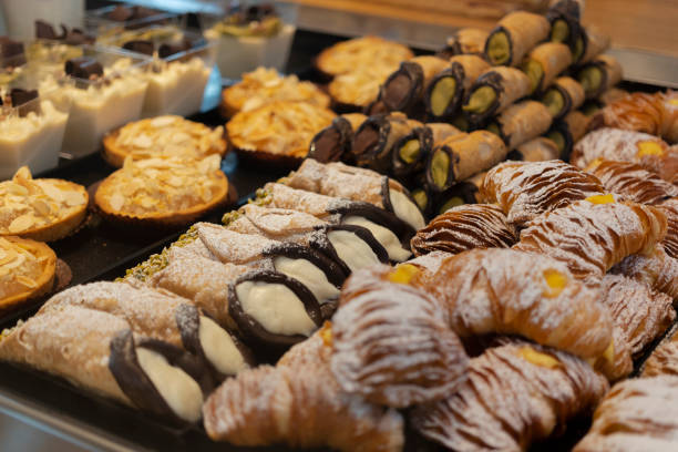 istock Fused Cuban food, desserts and paninis 1215632792