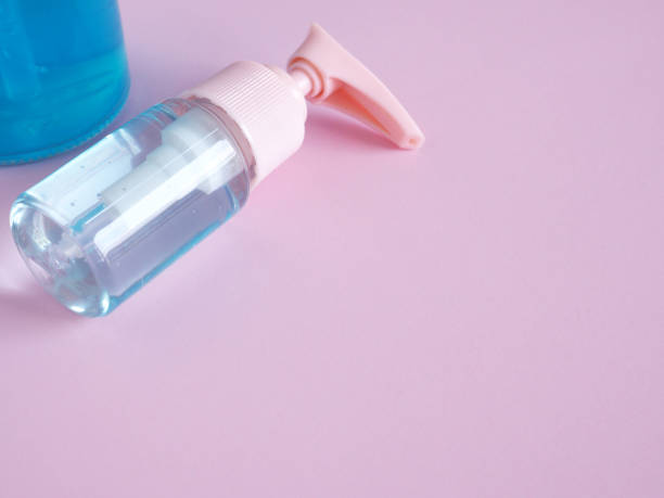 istock The alcohol gel in the bottle. 1215633910