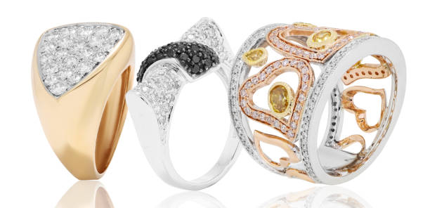 istock rings and jewelry with diamonds and gemstones ruby and sapphire 1215637053