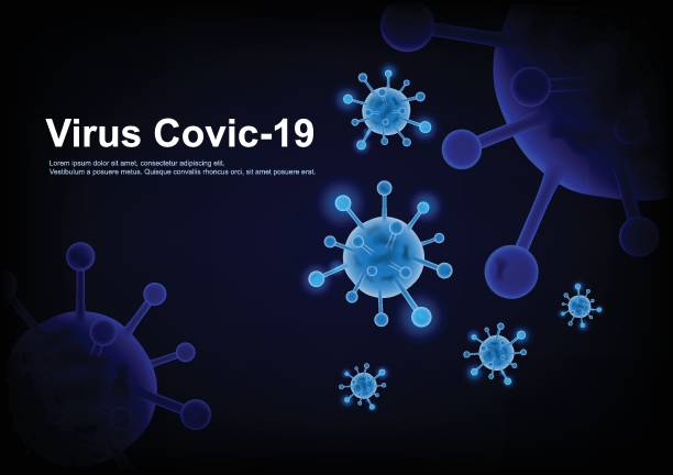 istock Covic-19 virus New species of germs coming from China. 1215642311