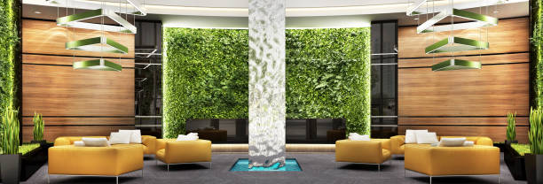 Luxury Hotel Entrance Lobby Stock Photo - Download Image Now - Lobby, Office, Vertical Garden - iStock Luxury Hotel Entrance Lobby Stock Photo - Download Image Now - Lobby, Office, Vertical Garden - Istock