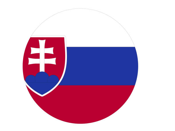 Slovakia flag vector illustration of Slovakia flag астропрогноз на 2022 для України stock illustrations