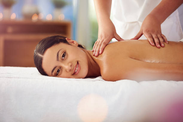istock Fully relaxed at the beauty spa 1215654917