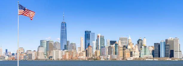 istock Lower Manhattan panorama new york 1215658113