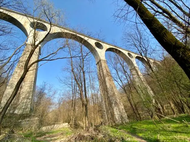 Photo of Old railroad and bridges , northern Italy