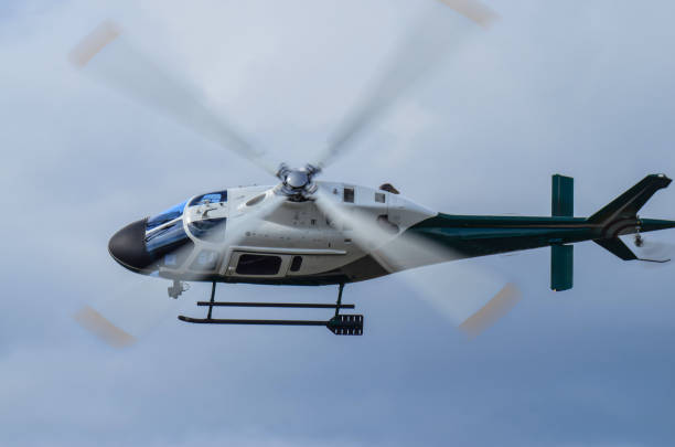 istock Rescue helicopter flying 1215659958