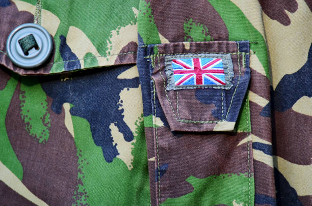 istock British military camouflage uniform 1215659981
