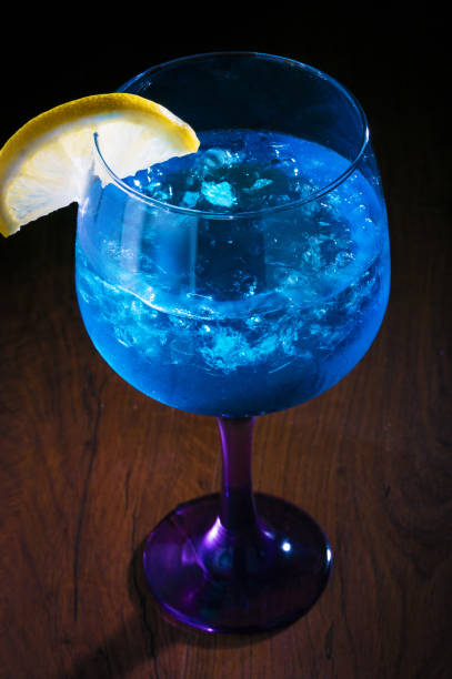 istock Beautiful cold blue cocktai 1215663459
