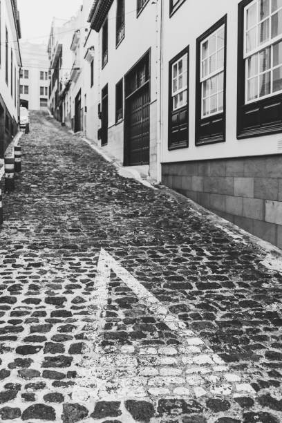 istock Narrow paved street 1215668855