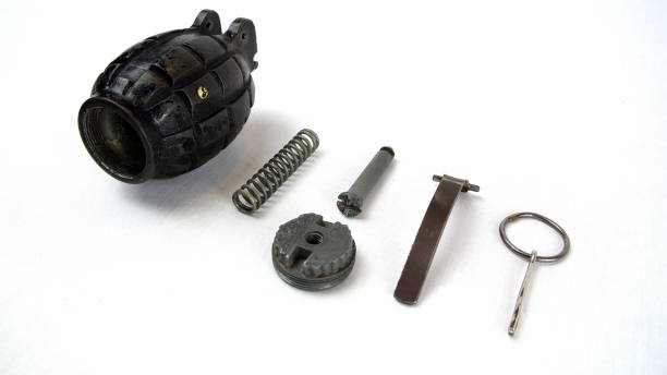A British No.36 Grenade 'Mills Bomb' 1915