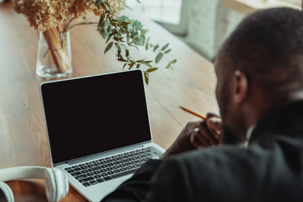 istock Businessman or student working from home while being isolated or keep quarantine 'cause of coronavirus COVID-19 1215674862