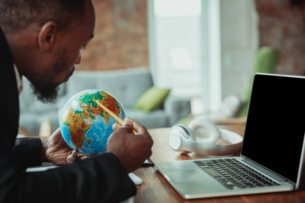 istock Businessman or student working from home while being isolated or keep quarantine 'cause of coronavirus COVID-19 1215674938