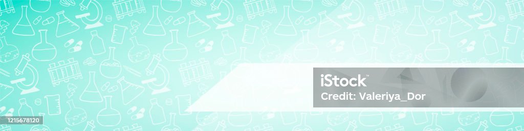 Health Science Header Medicine Background Header Design Vector Illustrations Stock ...