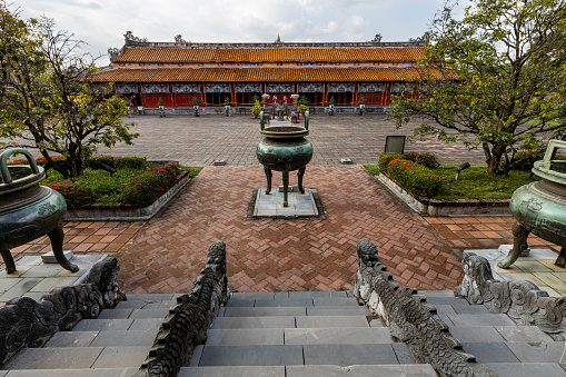 The Imperial Palace of Hue in Vietnam