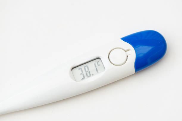 istock Detail of a thermometer with different temperatures 1215684187