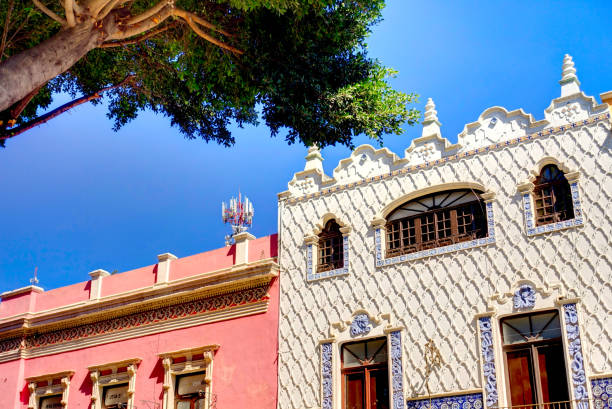 istock Puebla historical center landmarks, Mexico 1215687767