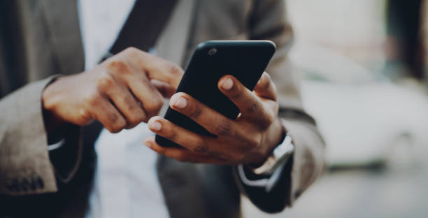 istock He always keeps in touch with the business world 1215696143