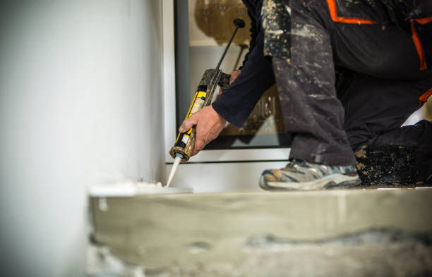 istock Parquet worker close up Stock photo 1215696819