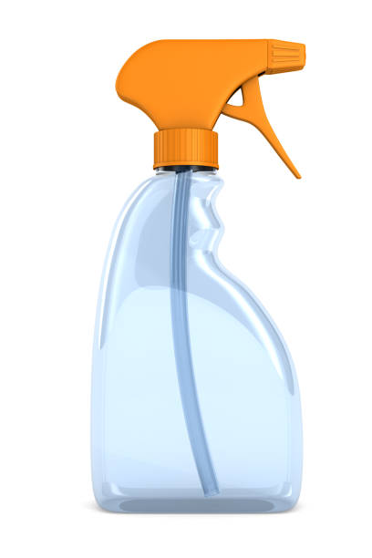 istock transparent airbrush on white background. Isolated 3d illustration 1215698139