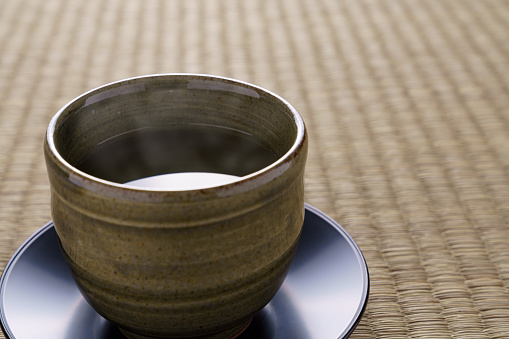 Hot green tea (Japanese tea)