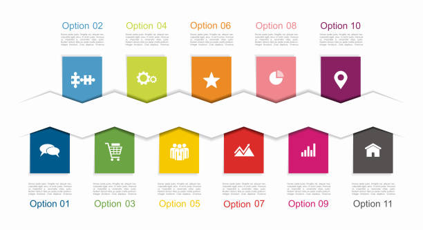 Infographic design template with place for your data. Vector illustration. Infographic design template with place for your text. Vector illustration. 11 stock illustrations