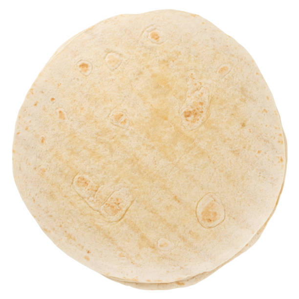 istock Corn tortillas isolated on white background. Unleavened bread 1215705466