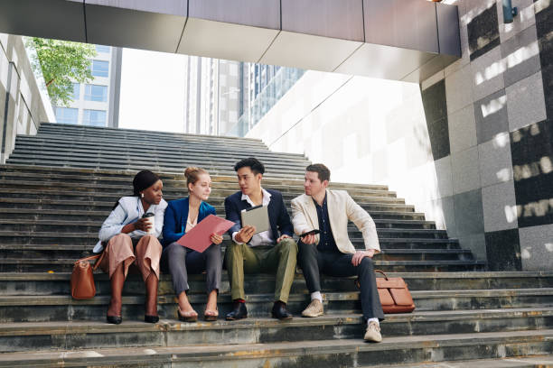istock Group of young entrepreneur 1215706105