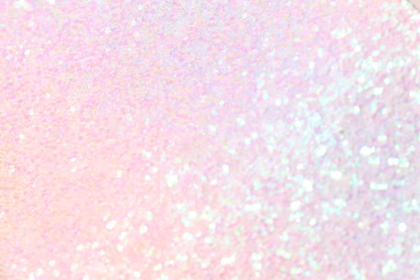 istock Colorful background with glitter. Pink, light, sequins. Light pink color background. Background with a lot of sequins. Spring concept. 1215716322