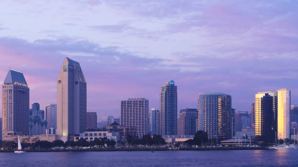 istock San Diego, California skyline viewed at dark 1215717222