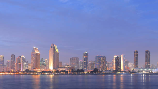 istock San Diego, California skyline seen at dark 1215718809