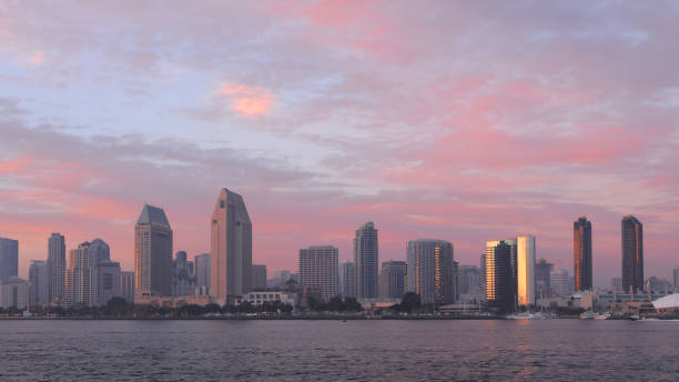 istock San Diego, California skyline seen at dusk 1215718871