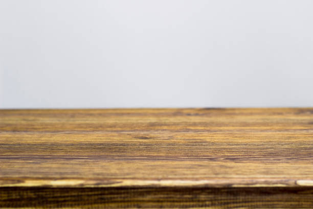 istock Background of an empty wooden table 1215719237