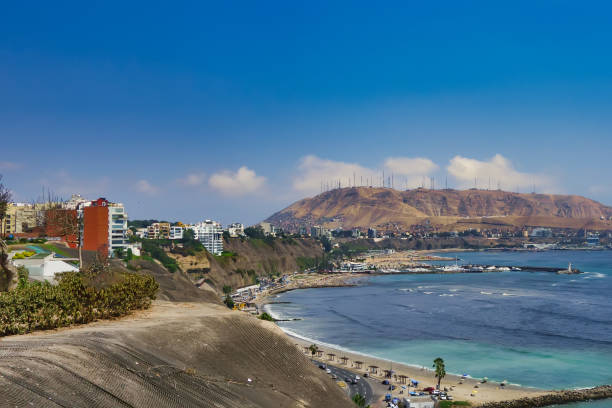 istock Barranco district in Lima Peru on the ocean coast 1215723069